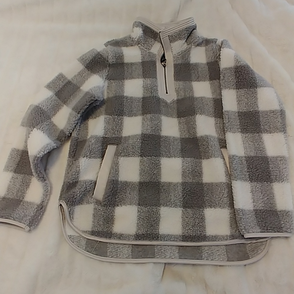 Abercrombie & Fitch sherpa pullover